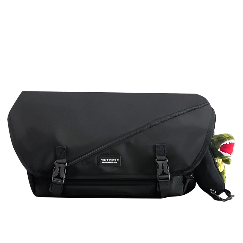 Muška crossbody torba, velika kapaciteta, najlon, urbani gradski stil, funkcionalna vodootporna torba