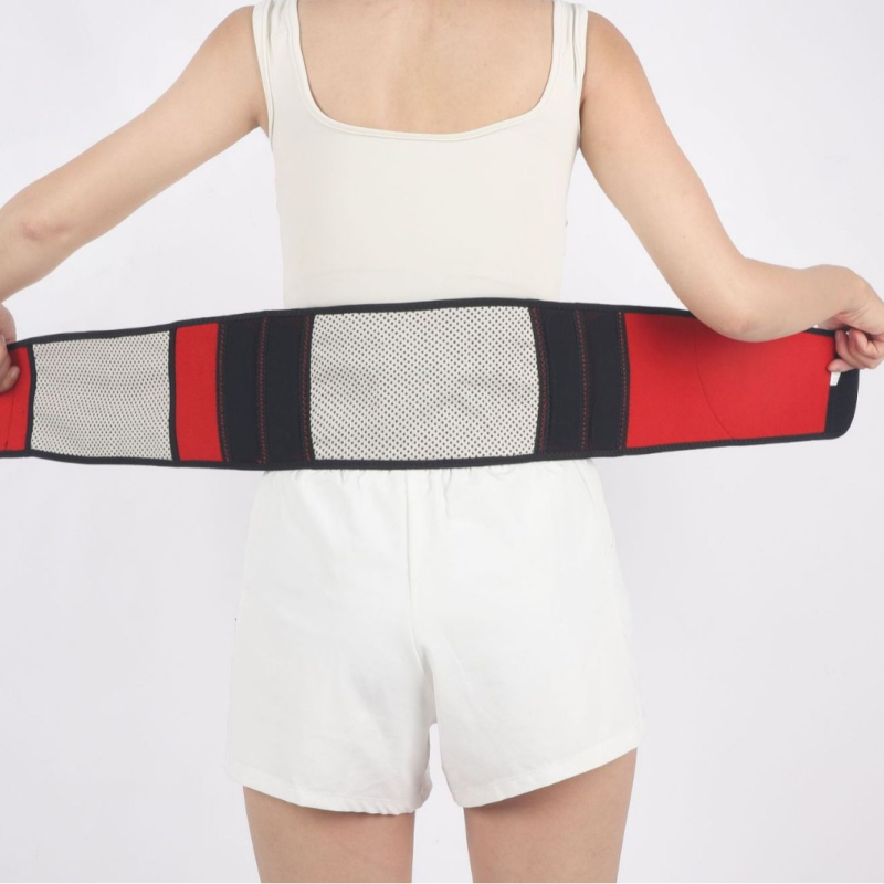 Prozračan elastičan lumbalni pojas za potporu, unisex