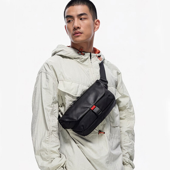 Moderna funkcionalna svakodnevna torba za muškarce, 8-inčna crossbody torba, vodootporna, ultralakana, proširiva, Oxford platno