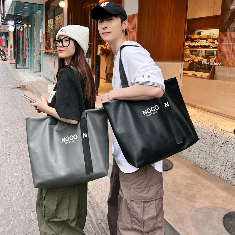 Tote torba velike kapacitete, Harajuku stil, japanska inspiracija, casual unisex, za nošenje rukom ili preko ramena