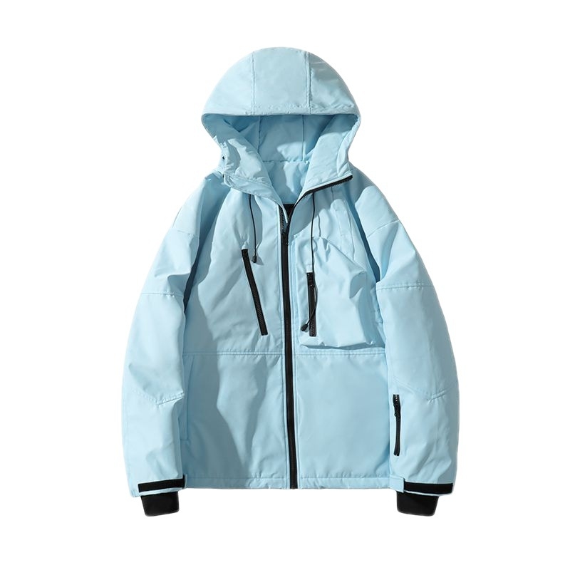 Vodootporna jakna s kapuljačom za outdoor, unisex, toplo podstavljena jakna za skijanje i planinarenje