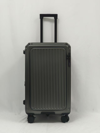 Kufr za putovanje 28 inča s aluminijskim okvirom, velika kapaciteta, mogućnost proširenja, pet kotača, TSA brava, unisex