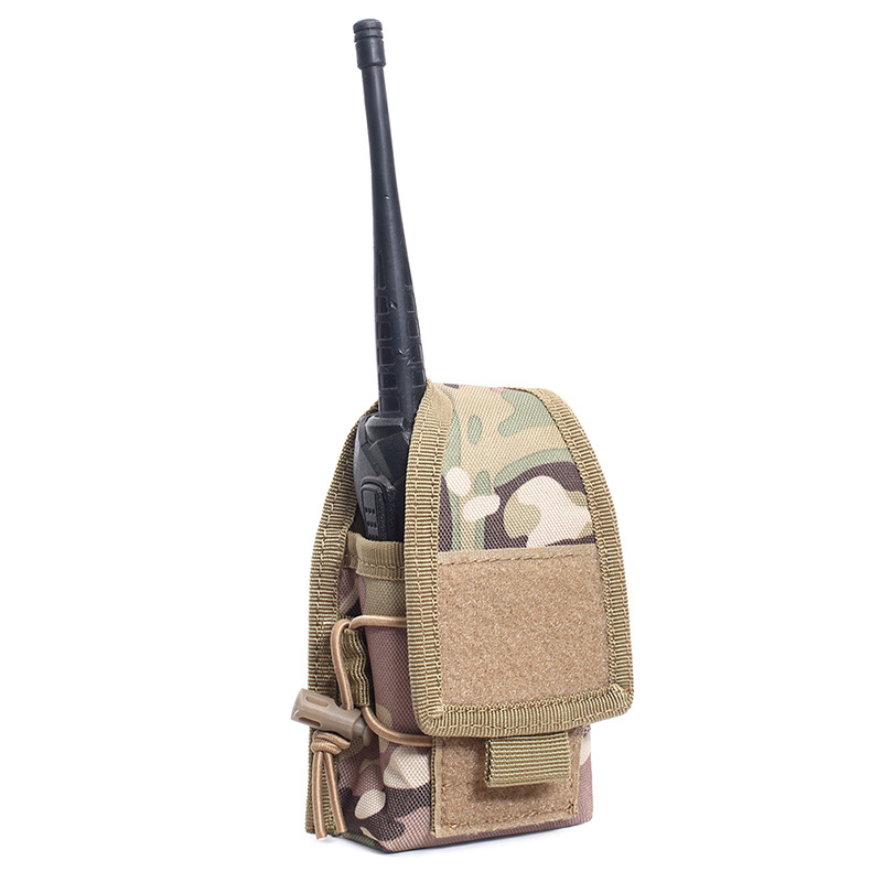 Vanjska taktička torbica za walkie-talkie s MOLLE sustavom, višenamjenska torbica za telefon, lagana torbica za pager