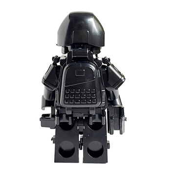 Ťažký set stavebných blokov Ghost SWAT s vestou, batohom a opaskom