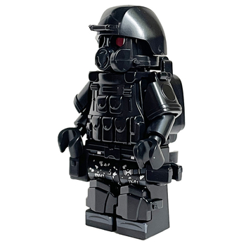Ťažký set stavebných blokov Ghost SWAT s vestou, batohom a opaskom
