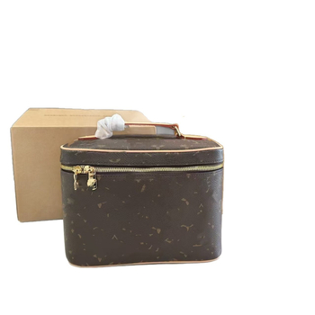 Ženska kozmetička torbica od prave kože, novi trend model, svestrana crossbody torba velikog kapaciteta
