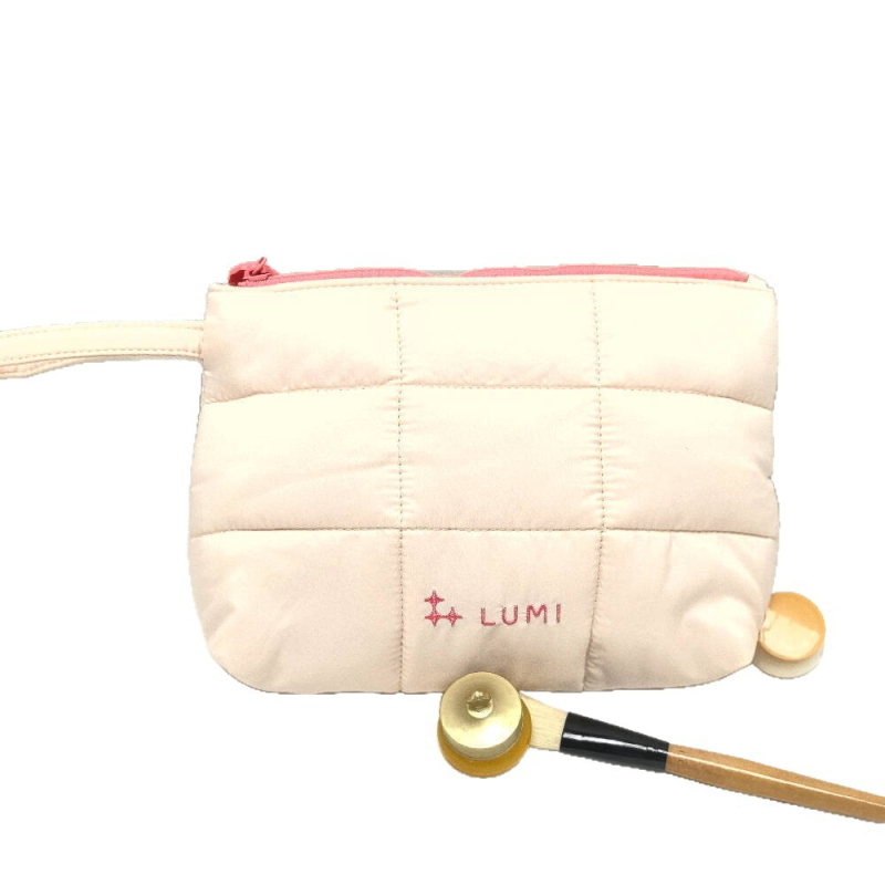 Pintai poliészter kozmetikai táska, egyszínű Macaron clutch, 2025-őszi-téli