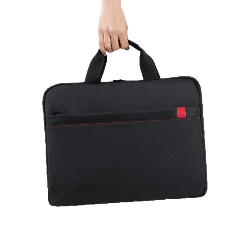 Geantă de laptop ușoară pentru 14/13 inch, cu buzunar interior, nailon, fermoar, mâner moale – respirabilă, impermeabilă și durabilă pentru călătorii de afaceri