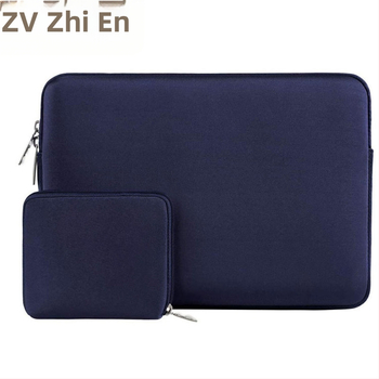 Prispôsobený set tašiek na notebook z neoprenu, veľkosti 13/14/15 palcov, jednofarebný, tlač loga k dispozícii