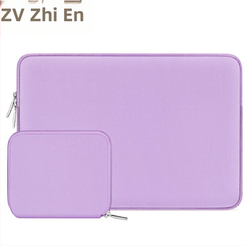 Prispôsobený set tašiek na notebook z neoprenu, veľkosti 13/14/15 palcov, jednofarebný, tlač loga k dispozícii
