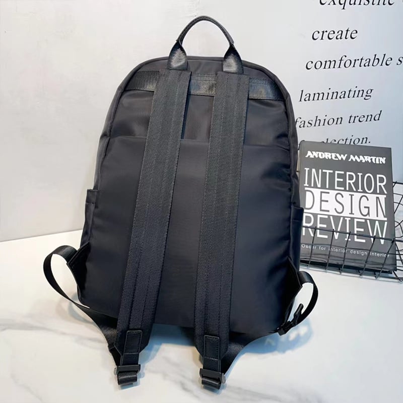 Unisex vodootporni nylon ruksak, velik kapacitet, za 13-inčni prijenosnik, gradski stil