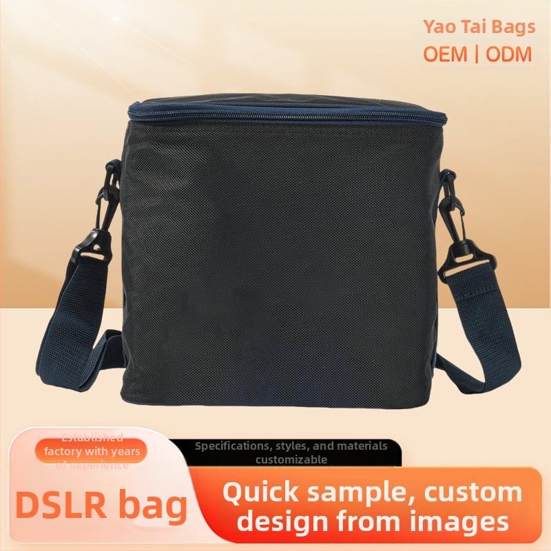Vlastná nová taška na DSLR, vodeodolná, crossbody na cestovanie