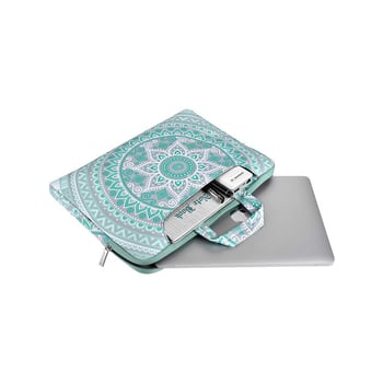Geantă pentru laptop imprimată, 14 inch, cu căptușeală interioară