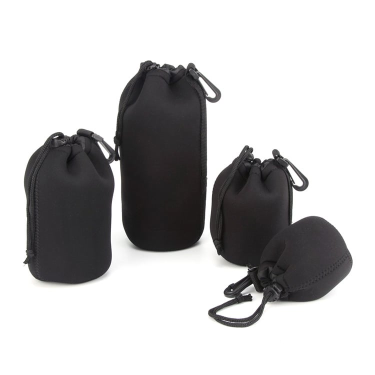 Set futrola za objektive fotoaparata: zaštitna i skladišna torbica, veličine S, M, L i XL