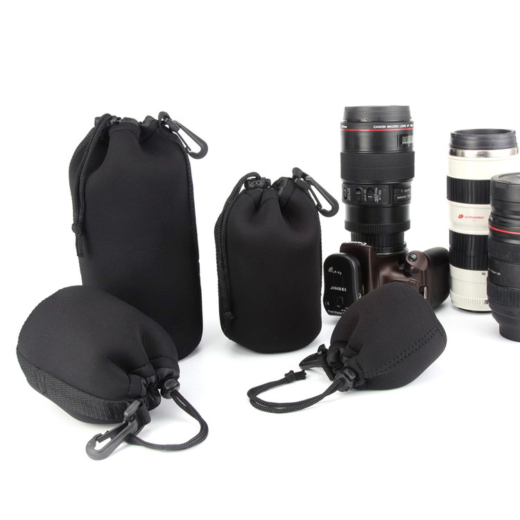 Set futrola za objektive fotoaparata: zaštitna i skladišna torbica, veličine S, M, L i XL