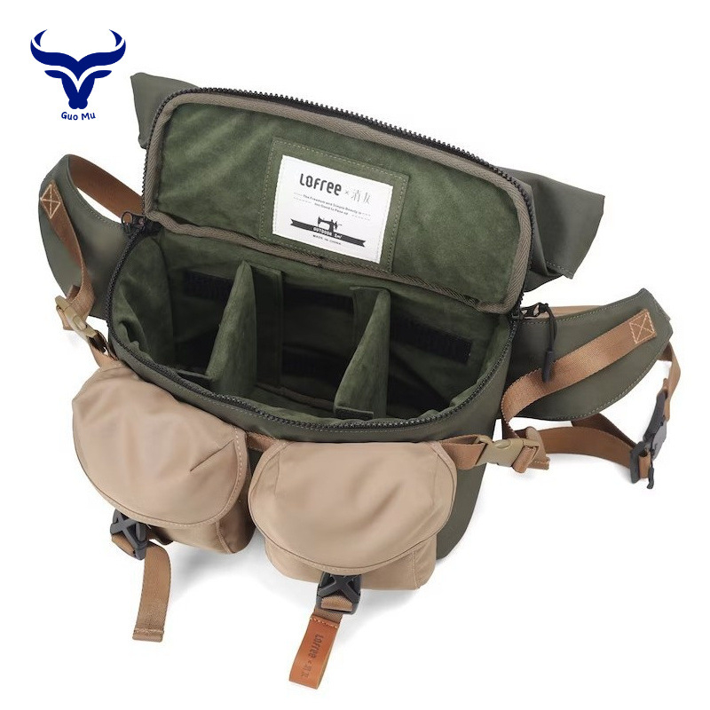 Unisex torba za kameru za putovanje, velika kapaciteta, crossbody, višestruka funkcionalnost, od poliestera