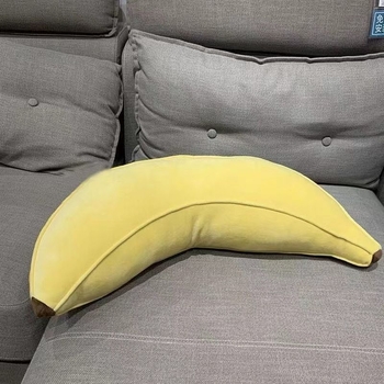 Jastuk u obliku banane, slatka pliš igračka, mekani jastučić u japanskom stilu, kreativni dugački jastuk u obliku banane, jastuk uz krevet