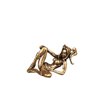 Mesing figura djevojke, vintage ukras