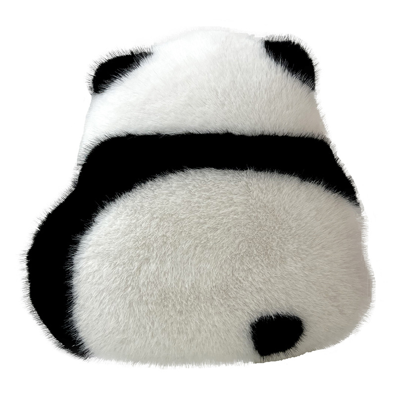 Panda plišani lumbalni jastuk s motivom orhideje i cvijeća, dekor kauča, rođendanski poklon