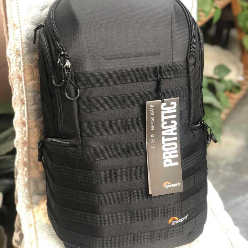 LSB King Kong ProTactic 450AW II DSLR hátizsák fényképezőgéphez, lopás elleni védelemmel