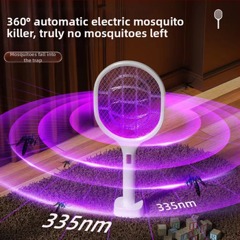 2-v-1 nabíjateľný elektrický odpudzovač komárov a lampa na zabíjanie komárov