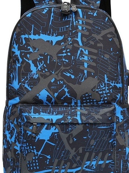 Ruksak za poslovna putovanja, velik kapacitet 20–35 L, za 16-inčni laptop, Oxford tkanina, gradski stil