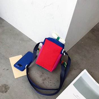 Μικρή τσάντα crossbody σε ιαπωνικό Harajuku στυλ με χαριτωμένο σχέδιο ρομπότ – για παιδιά
