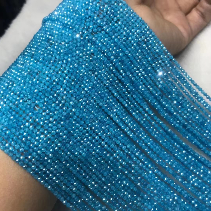 Višebojne cirkon perle, 4 mm, slobodne perle za izradu nakita