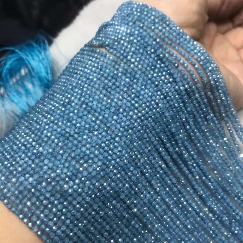 Višebojne cirkon perle, 4 mm, slobodne perle za izradu nakita