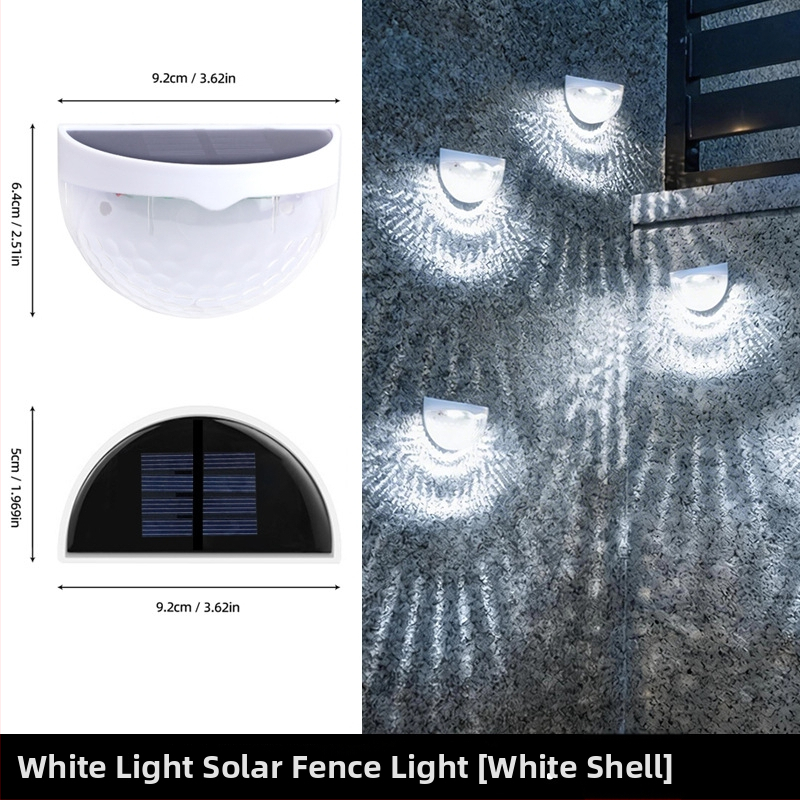 Solarna rasvjeta za ogradu i zidove, vanjsko dvorište, stepenice i rasvjeta puta – LED zidne rasvjetne lampe