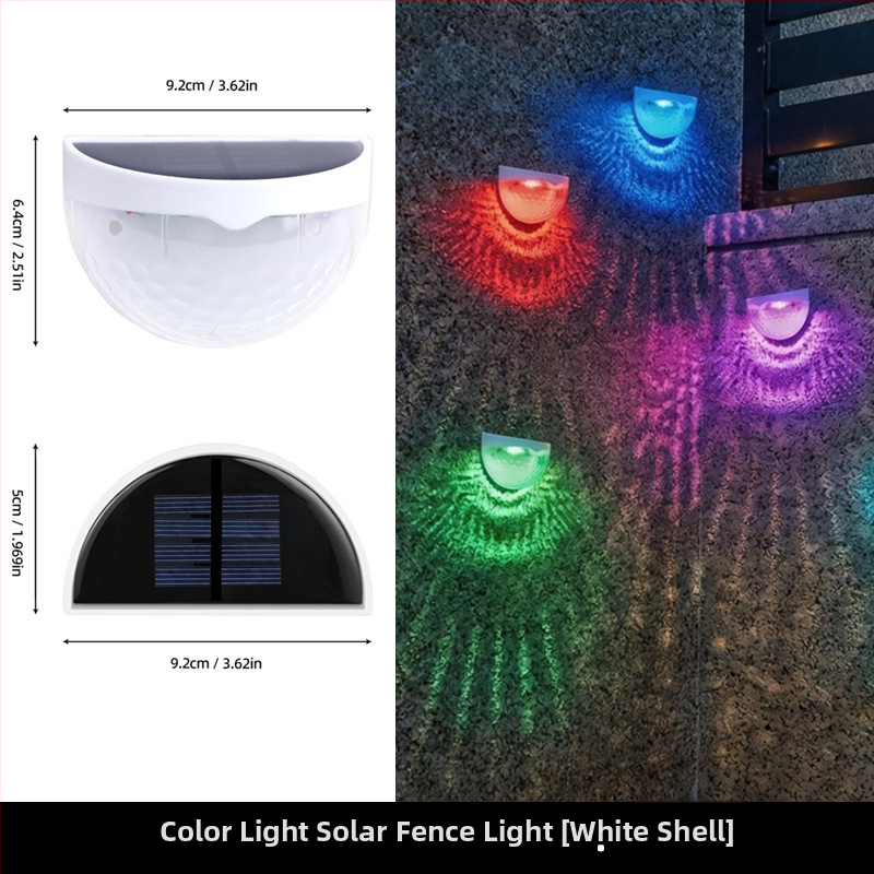 Solarna rasvjeta za ogradu i zidove, vanjsko dvorište, stepenice i rasvjeta puta – LED zidne rasvjetne lampe