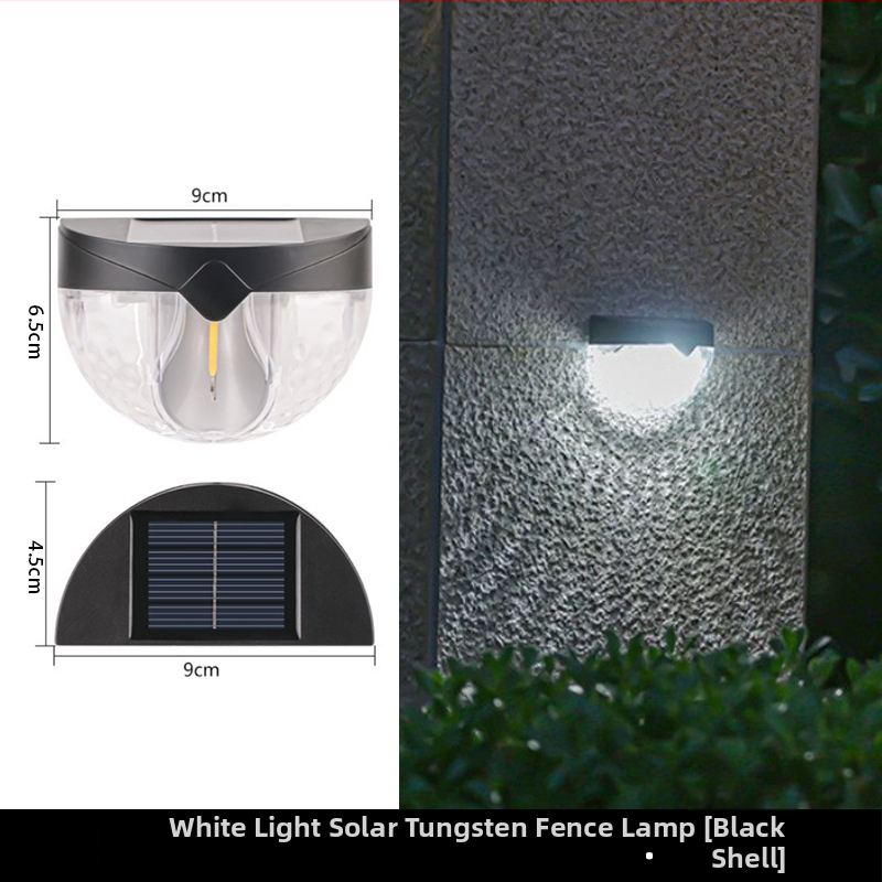 Solarna rasvjeta za ogradu i zidove, vanjsko dvorište, stepenice i rasvjeta puta – LED zidne rasvjetne lampe