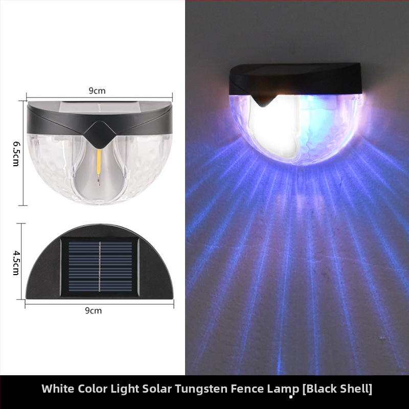 Solarna rasvjeta za ogradu i zidove, vanjsko dvorište, stepenice i rasvjeta puta – LED zidne rasvjetne lampe
