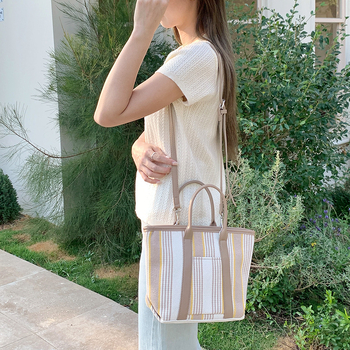 Nova ženska platnena bucket torba, s remenom za rame ili crossbody, velika kapacitet, svakodnevna torba