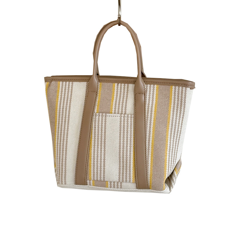 Nova ženska platnena bucket torba, s remenom za rame ili crossbody, velika kapacitet, svakodnevna torba
