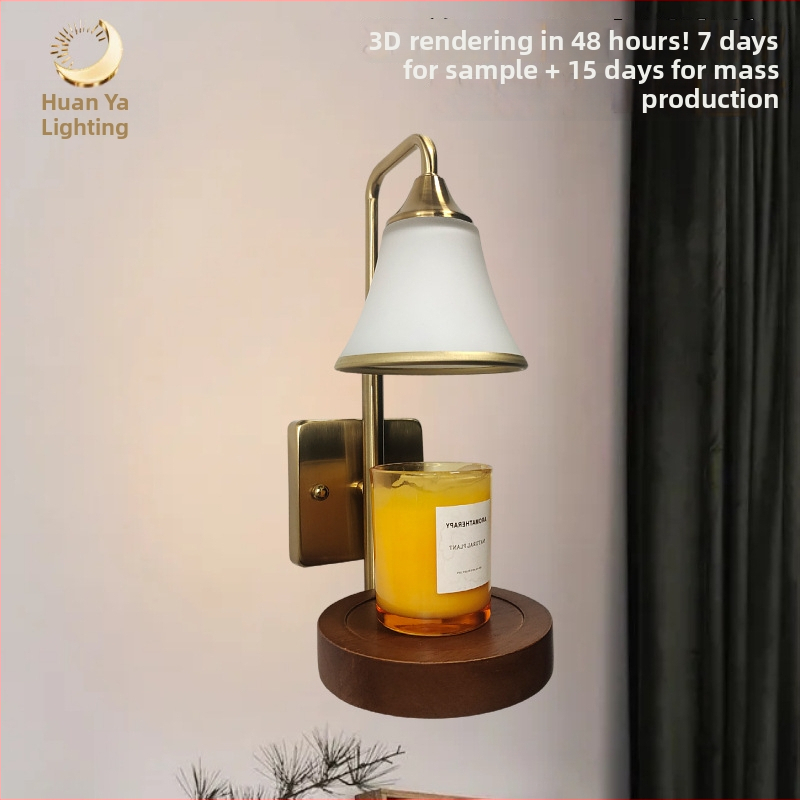 Stenska lampa za aromaterapiju u francuskom stilu, retro, za hodnik i spavaću sobu