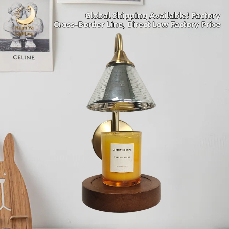 Stenska lampa za aromaterapiju u francuskom stilu, retro, za hodnik i spavaću sobu