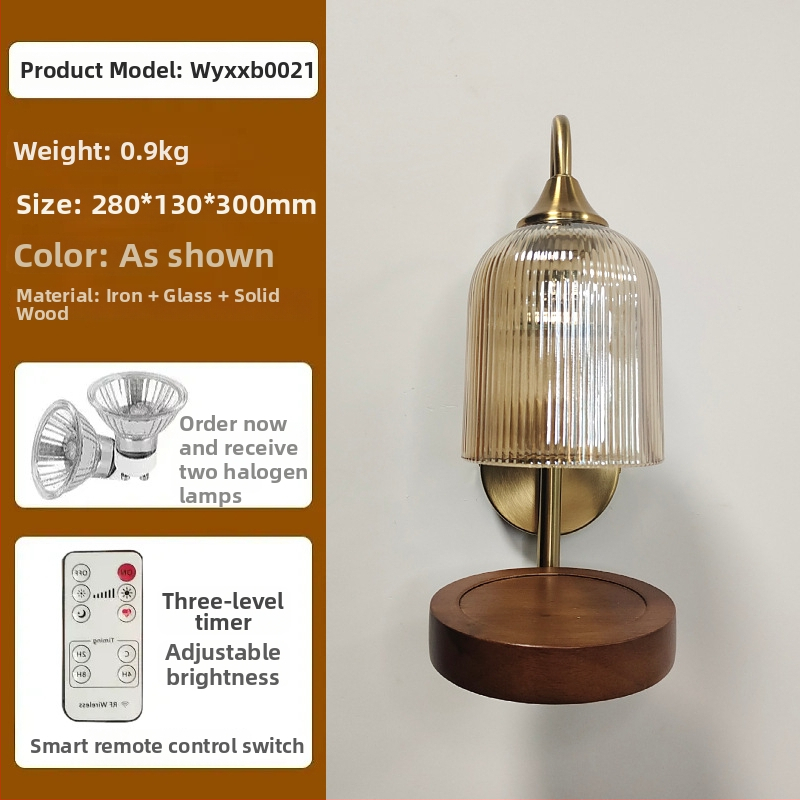 Stenska lampa za aromaterapiju u francuskom stilu, retro, za hodnik i spavaću sobu