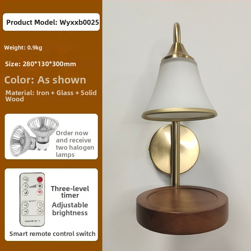 Stenska lampa za aromaterapiju u francuskom stilu, retro, za hodnik i spavaću sobu