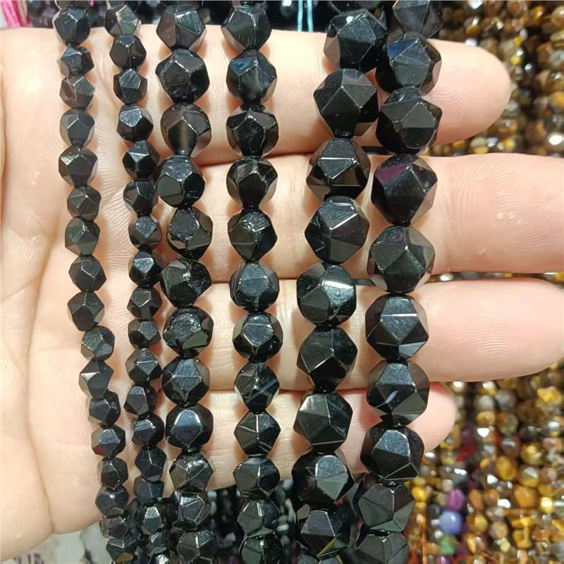 Prirodni nefrit, fasetirane perle dijamantnim rezom, labave perle za DIY nakit, perle za narukvicu, poluproizvodi