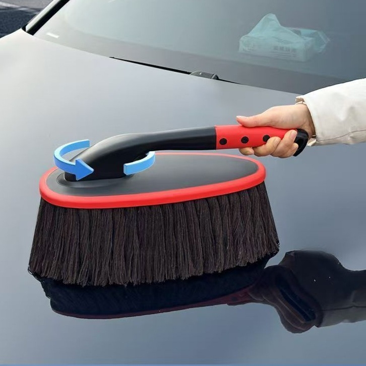 Jade Butterfly 100% pamuk mop za pranje automobila s izvučnom četkom za uklanjanje prašine i čišćenje