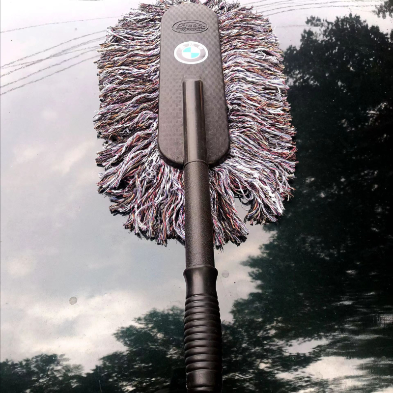 Jade Butterfly 100% pamuk mop za pranje automobila s izvučnom četkom za uklanjanje prašine i čišćenje