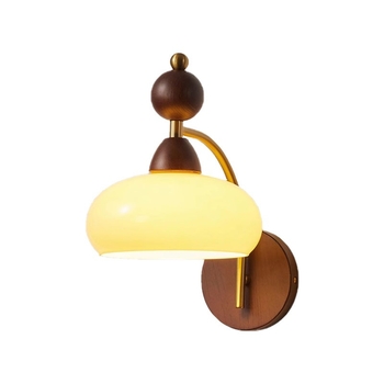 Nova zidna lampa u novom kineskom stilu s minimalističkim dizajnom srednjeg doba, za spavaću sobu i dnevni boravak, vintage američkog stila, vrlo svijetla