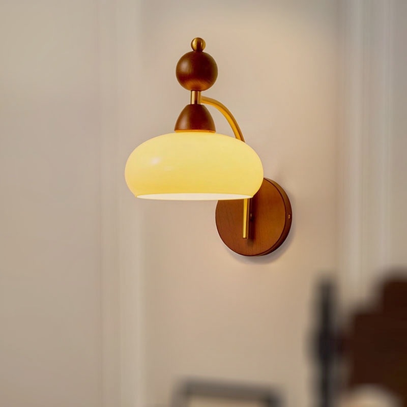 Nova zidna lampa u novom kineskom stilu s minimalističkim dizajnom srednjeg doba, za spavaću sobu i dnevni boravak, vintage američkog stila, vrlo svijetla