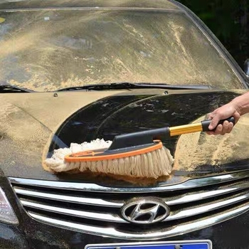 Proširivi pamučni mop za prašinu automobila, višefunkcionalni četkasti alat za čišćenje i vosak