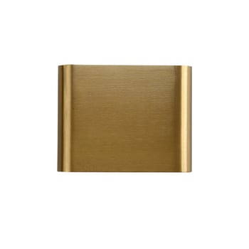 LED zidna lampa za pranje zida, nordičkog stila, zidni montažni, za spavaću sobu i dnevni boravak, aluminijsko tijelo, akrilno sjenilo, 8 LED