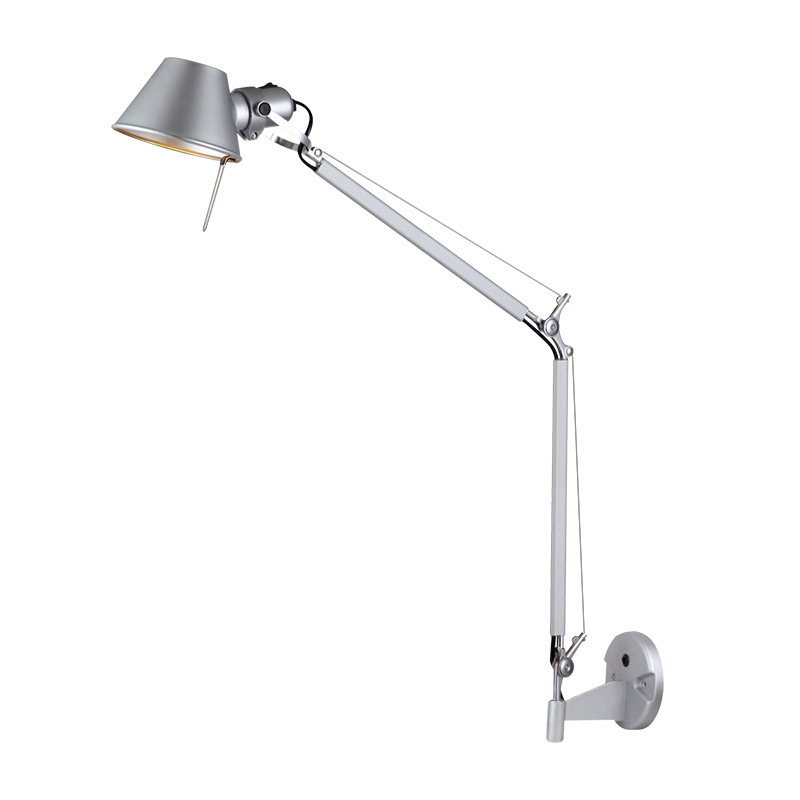 Industrijskog stila zidna LED lampa s podesivim ramenom, aluminijsko kućište, za spavaću sobu, dnevni boravak i stubište