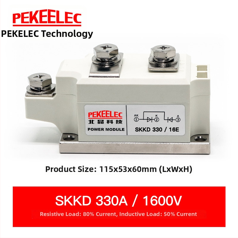 Mostni ispravljač SKKD106A200A/16E1600V, 12V–24V visoke snage