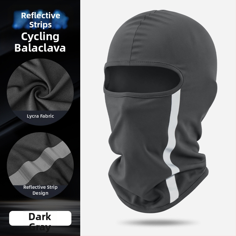 Unisex nákrčník na motocykel s rýchloschnúcim materiálom, UV ochrana a reflexná páska
