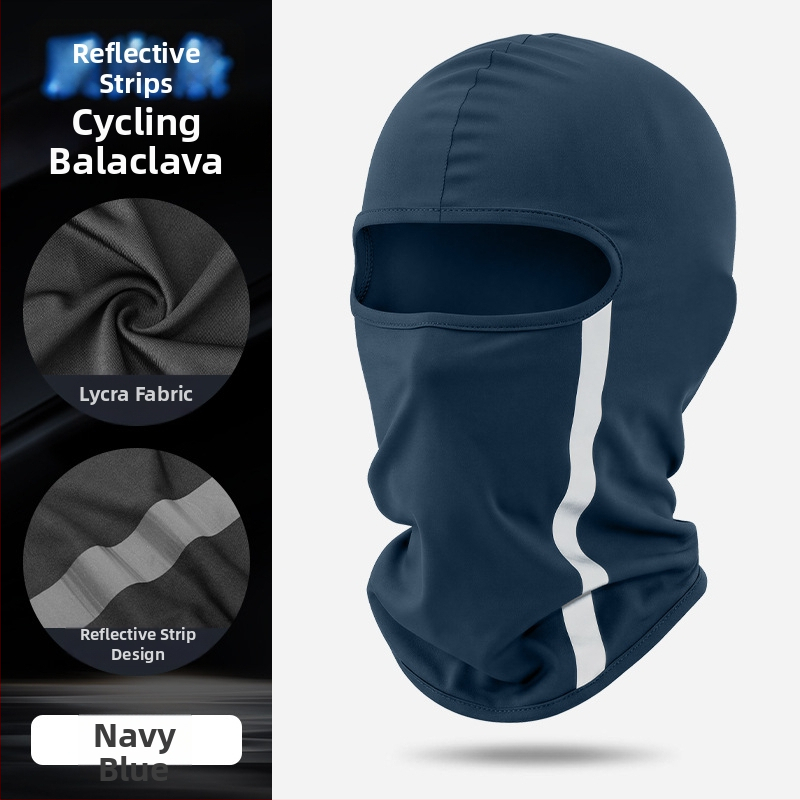 Unisex nákrčník na motocykel s rýchloschnúcim materiálom, UV ochrana a reflexná páska